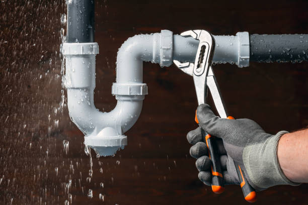 Professional Drain Cleaning technician working in Satsuma, FL